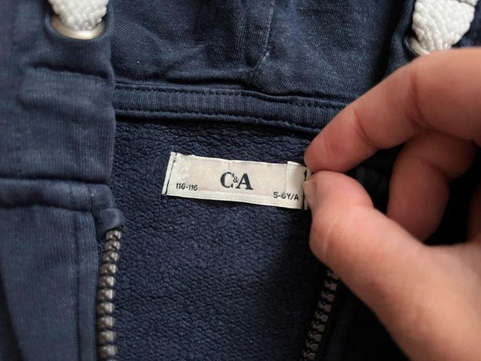 Veste à capuche T 5-6ans - photo numéro 2