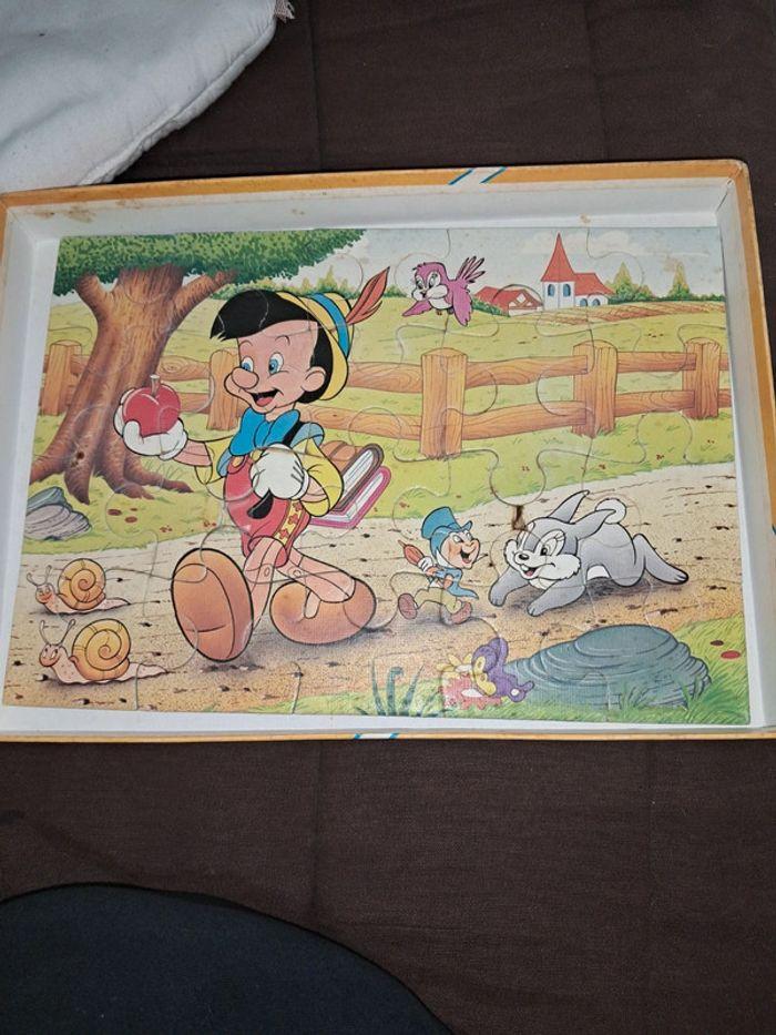 Puzzle pinocchio Walt Disney vintage - photo numéro 3