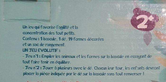 Jeu d'équilibre animaux et formes. Dès 2ans - photo numéro 5