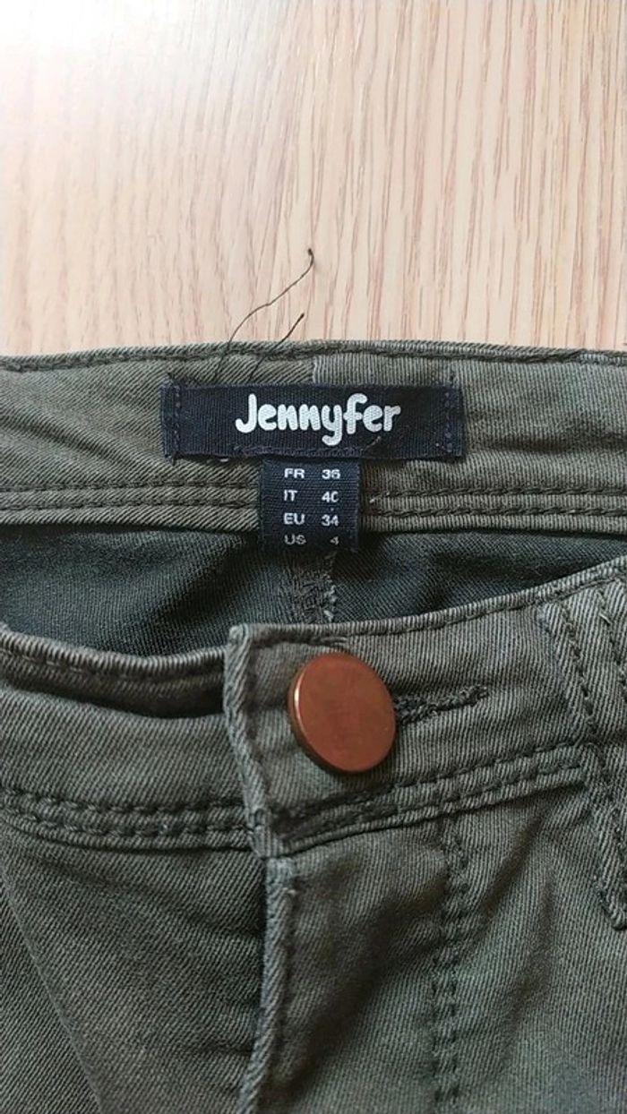 Pantalon kaki 38 Jennyfer - photo numéro 2