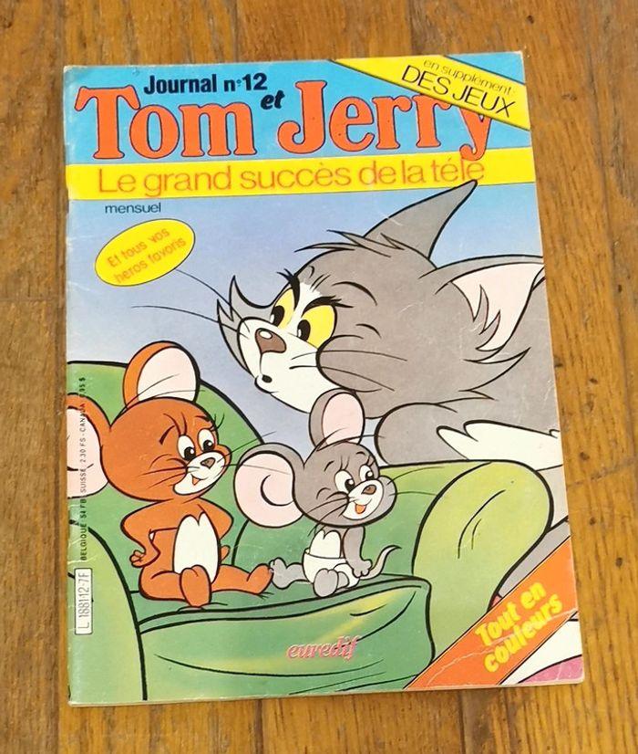 Ancien journal Tom et jerry n°12 - photo numéro 1