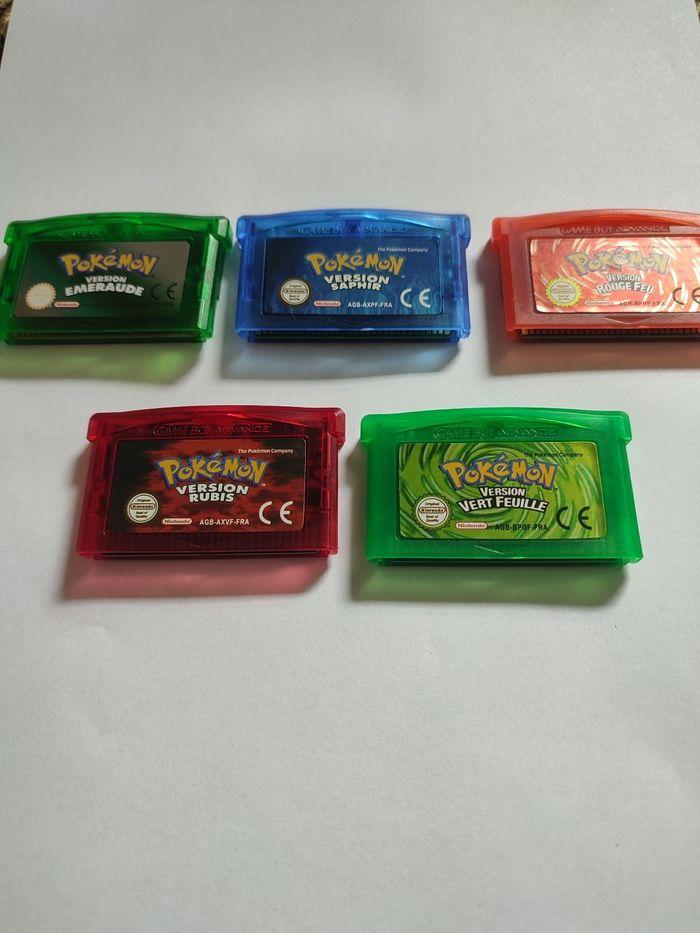 Pokemon collection game boy advance SP