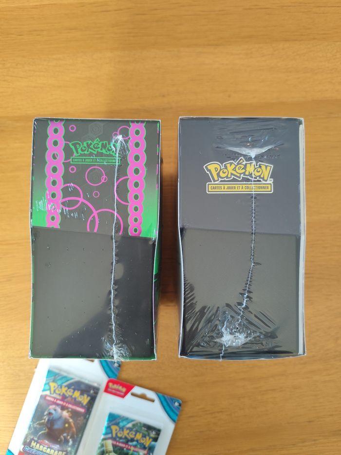 Lot items cartes Pokémon ETB Étincelles déferlantes Pikachu Fable Nebuleuse boosters - photo numéro 6