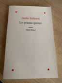 Livre Amélie Nothomb les prénoms épicènes