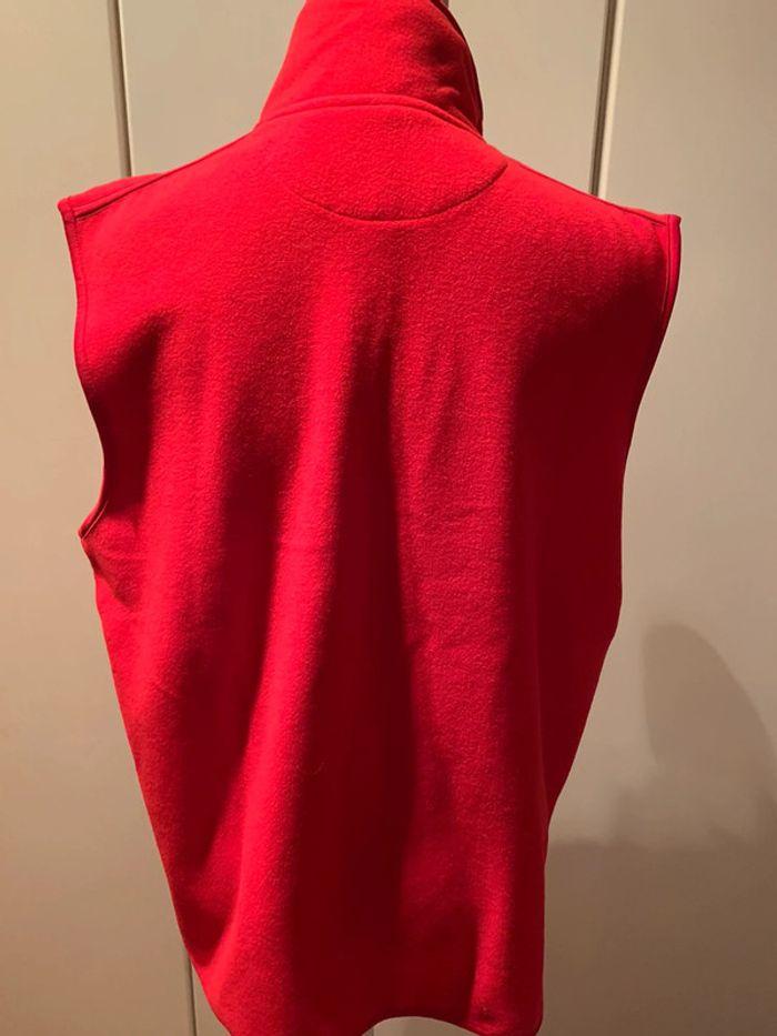 Veste sans manches polaire ski rouge femme. - photo numéro 3