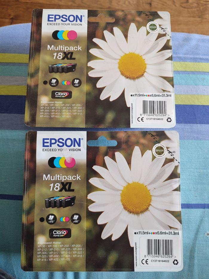 EPSON Multipack 18 XL  X2 packs - cartouches d encres - photo numéro 1