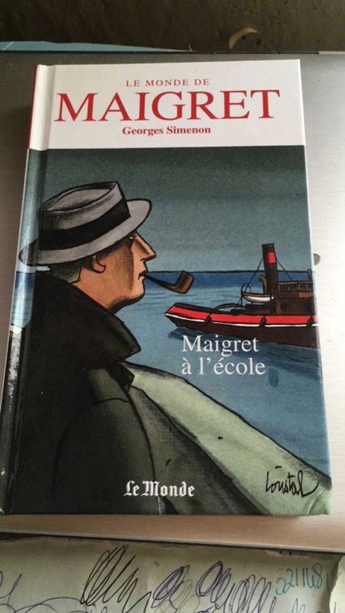 Lot 4 livres Maigret de Georges Simenon - photo numéro 1