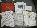 Lot de 5 t-shirts manches courtes