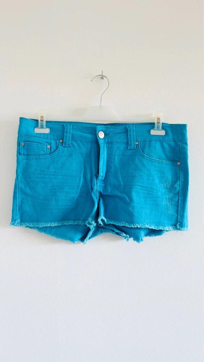 Short en jean bleu Forever 21 - photo numéro 1