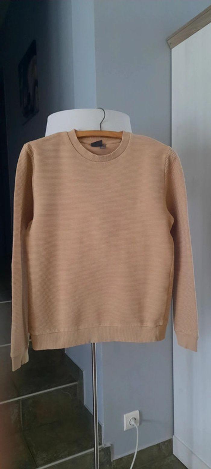 Sweat-shirt beige homme taille S Asos - photo numéro 1