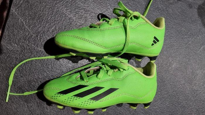 Crampons verts adidas - photo numéro 4