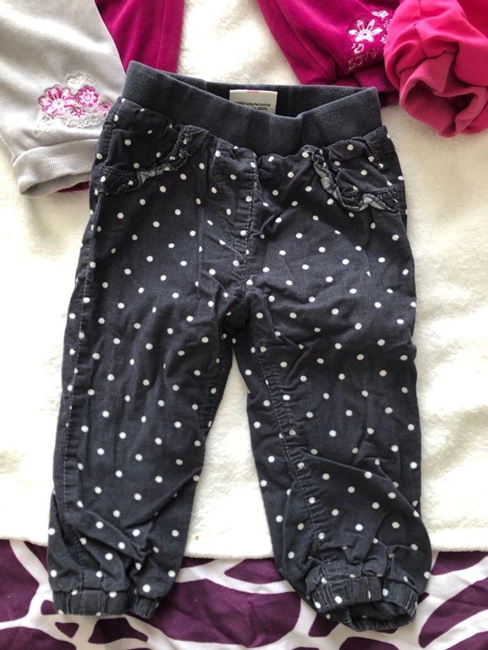 Lot 7 pantalons chauds 24 mois - photo numéro 3