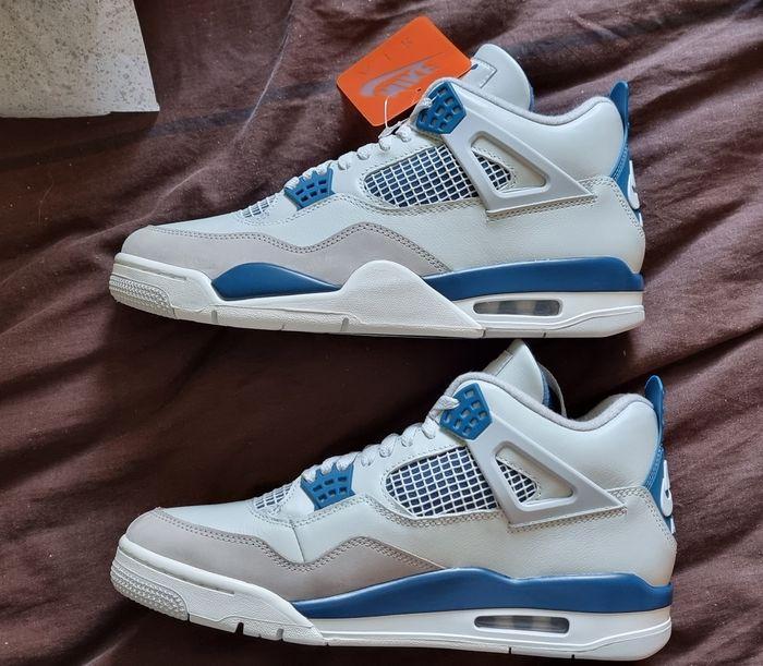 Air Jordan 4 retro Military Blue Nike P44.5 neuves - photo numéro 4