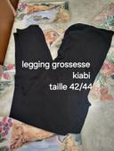 Lot  leggings pantalon grossesse taille L