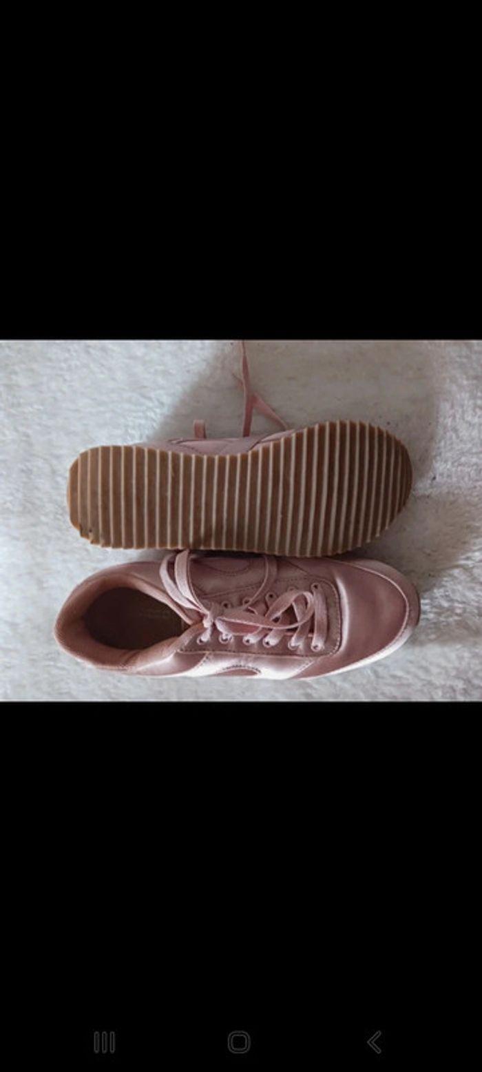 Basket tennis sneackers chaussures rose 38 h&m - photo numéro 3