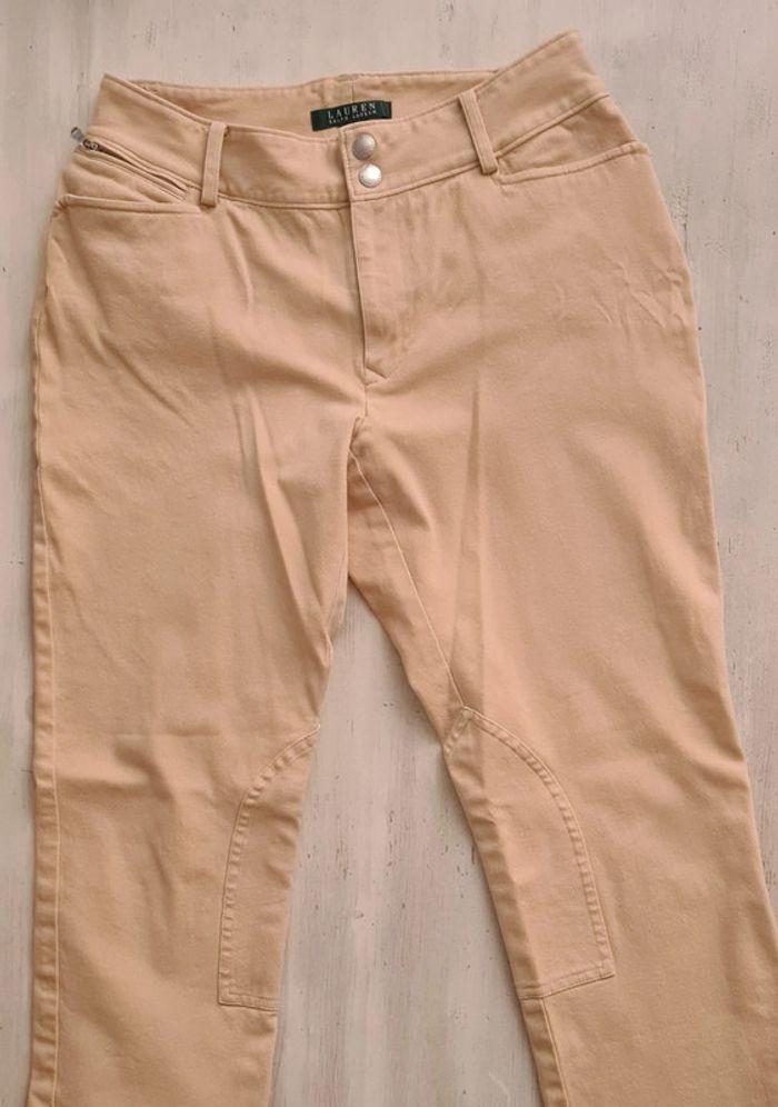 Pantalon Ralph Lauren beige T.6 - photo numéro 1