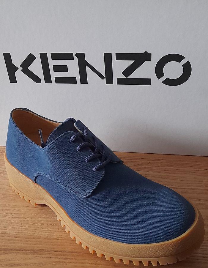 Kenzo Trek Derbies bleu,neuf - photo numéro 2