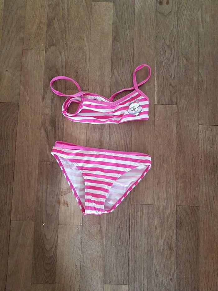 Maillot de bain 2 pieces hello kitty - photo numéro 1