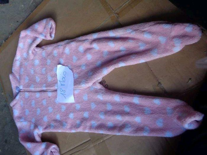 Pyjama polaire fille 18 mois