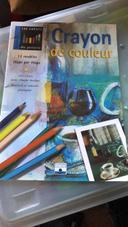 Livre les cahiers du peintre les crayons de couleur