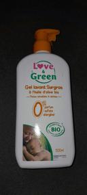 Gel lavant surgras love & Green