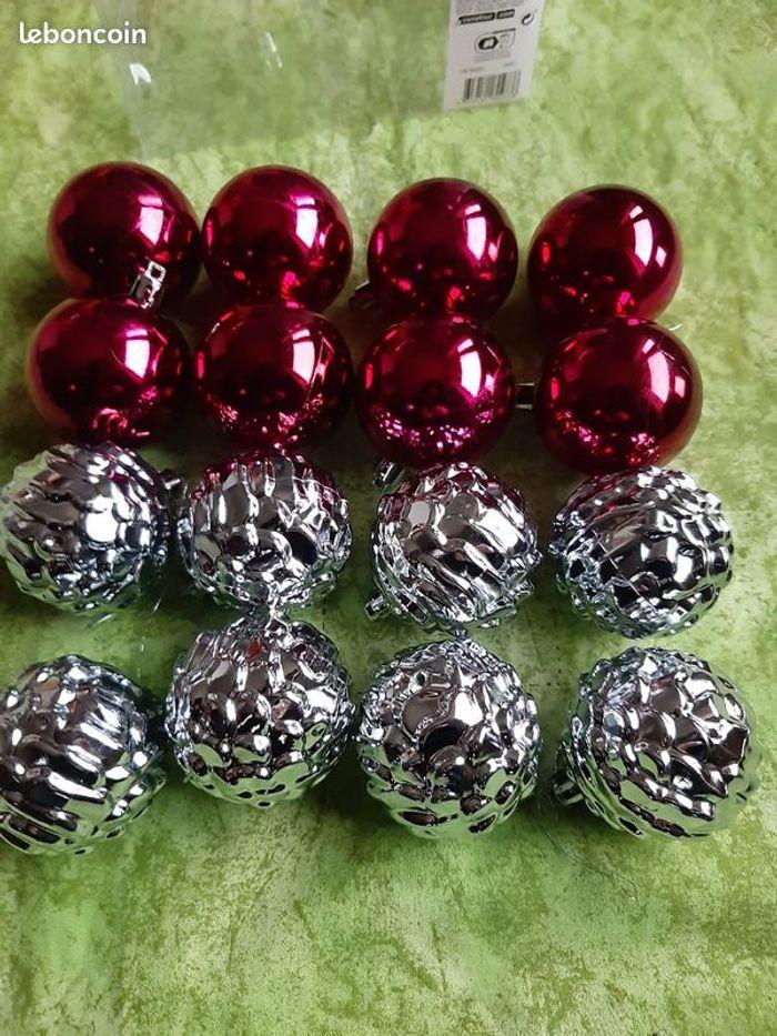 Lot de 16 boules de Noël - photo numéro 1