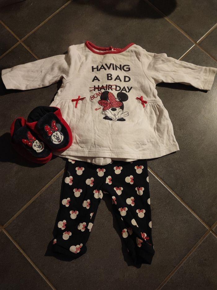 Tenue Minnie 6 mois tbe