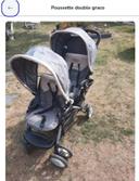 Poussette double marque Graco