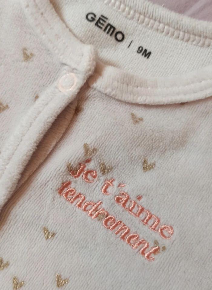 Pyjama je t'aime Gémo - photo numéro 2