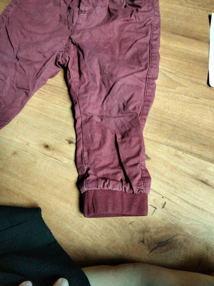 Pantalon bordeaux - photo numéro 4