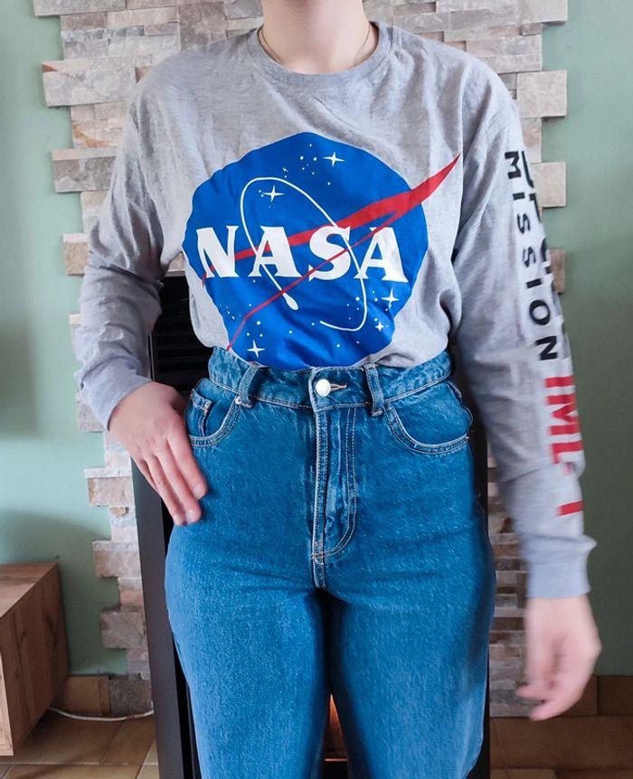 T-shirt manche longue NASA - photo numéro 1