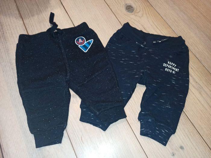 Lot de 2 pantalons bébé 6 mois - photo numéro 1