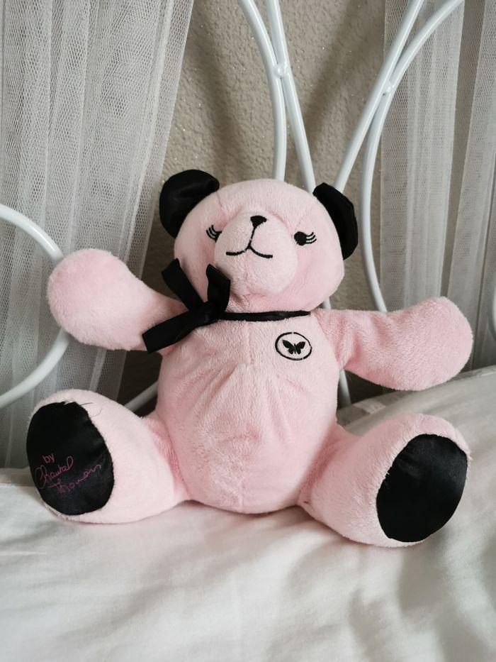 Peluche Nounours rose/nor