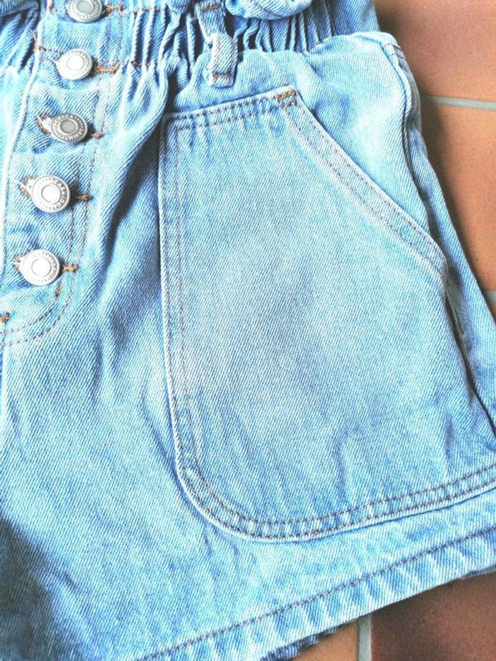 Short en jeans, bleu clair, XS - photo numéro 2