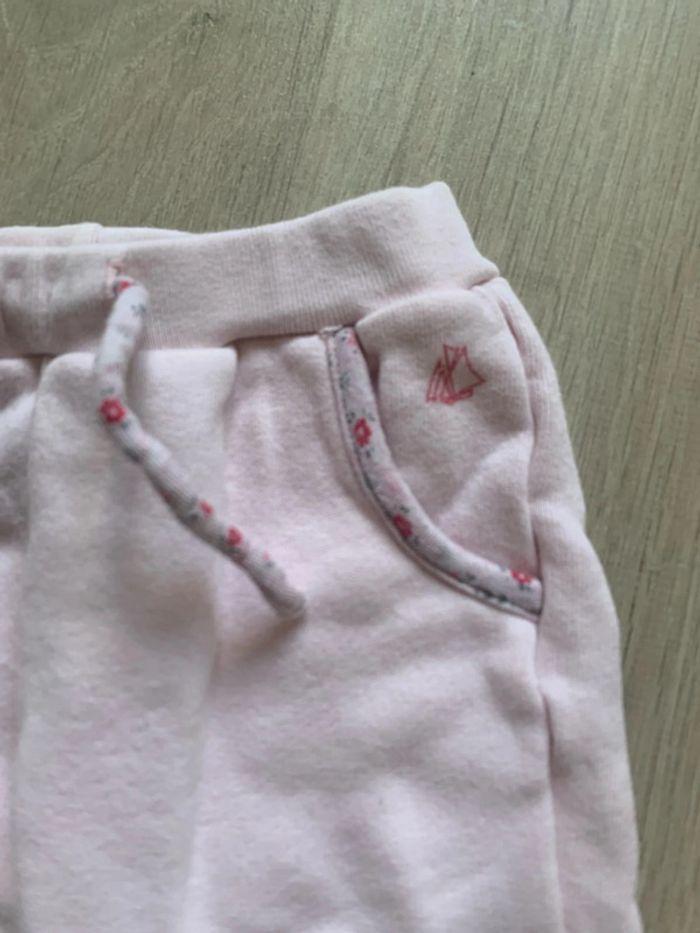 Pantalon rose pale - Petit bateau - 12 mois comme neuf - photo numéro 2