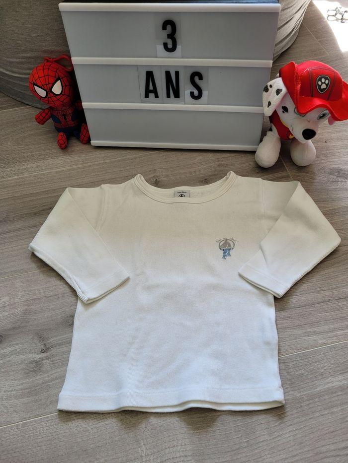 Haut manches longues petit bateau