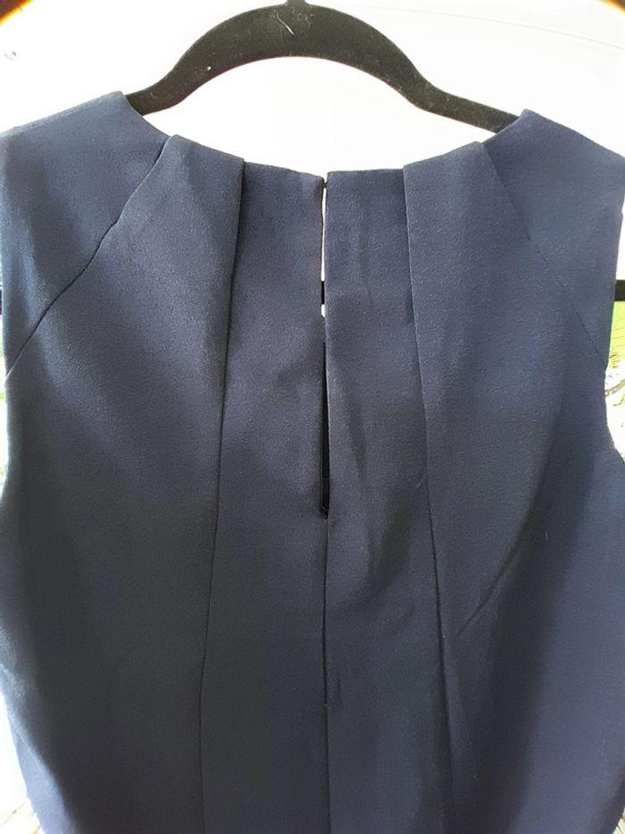 Robe élégante, bleue marine, taille XS, Marque Friendtex - photo numéro 4