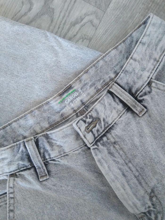 Pantalon cargo enfant garcon Taille S gris - photo numéro 7