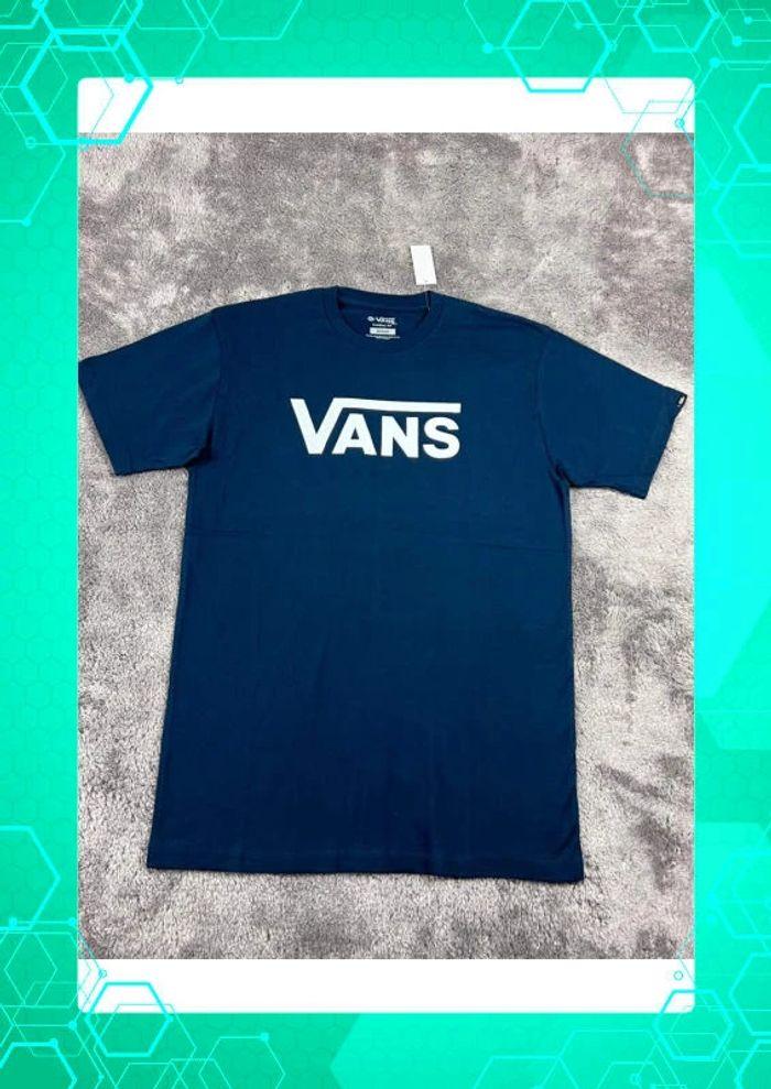 👕 T-shirt Vans Bleu Marine Taille M 👕 - photo numéro 2