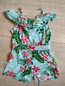 Combi fleurie - Taille 3 ans