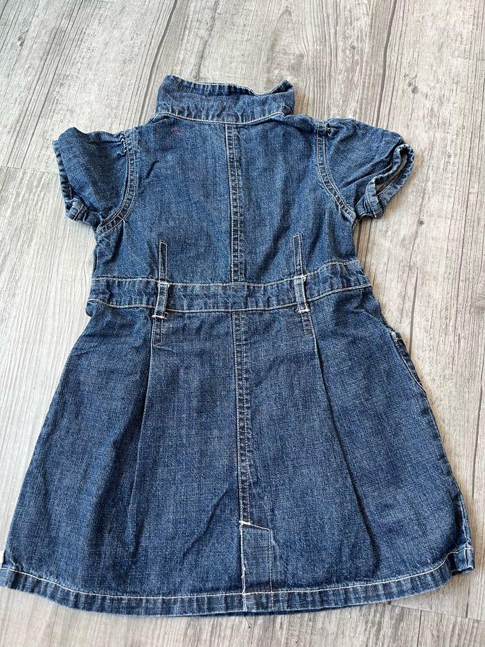 Robe en jean fille 24 mois - photo numéro 2