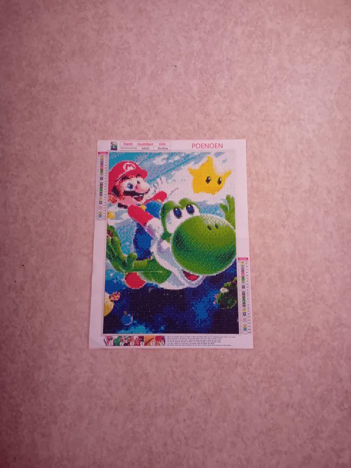 Diamond painting mario