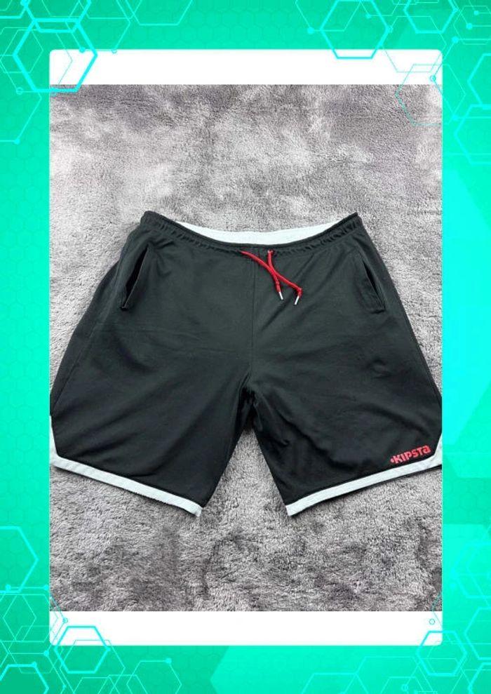 🩳 Short de basketball réversible Kipsta Noir et blanc Taille XL 🩳 - photo numéro 1