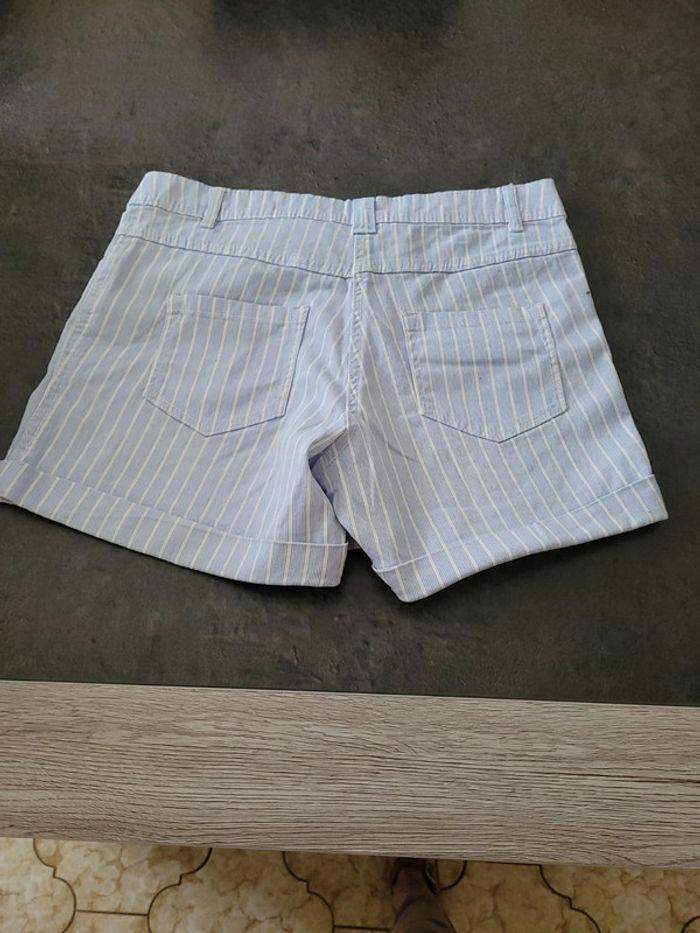 Short rayé taille 36 - photo numéro 3