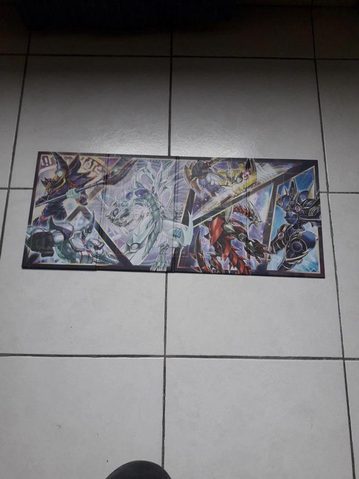 Tapis de jeu cartonné Yu-gi-oh- Duel Power - photo numéro 1