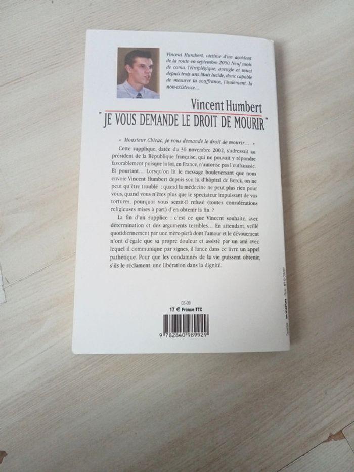 Je vous demande le droit de mourir - photo numéro 2