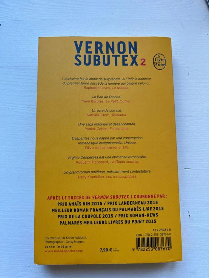 Vernom subutex 1,2,3 Despentes - photo numéro 6