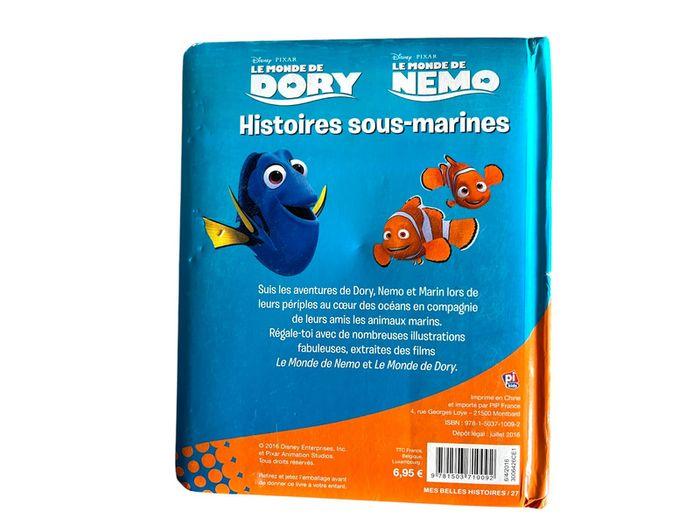 Livre illustré pour enfant Les histoires sous-marines de Dory et ses amis. - photo numéro 3