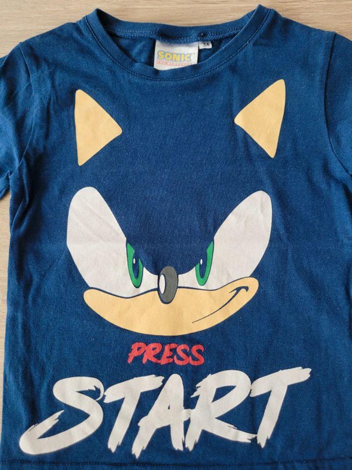 Lot de 3 tee-shirts Cars et Sonic garçon en 3 ans - photo numéro 11