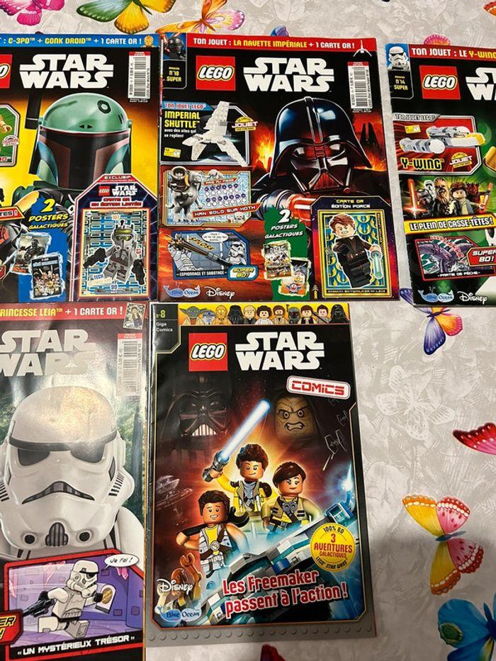 Lot de 6 magazine Lego Star Wars très bon état - photo numéro 4